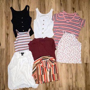 Assorted Girls with Shirts Tops Blouses